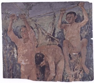 I ranocchi, 1938, segato,25